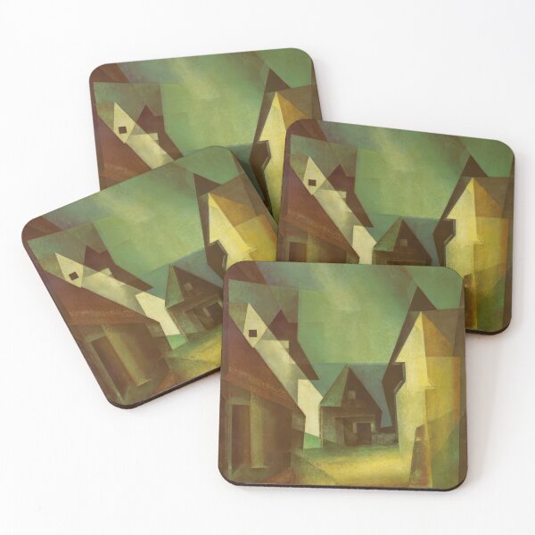 Item preview, Gaberndorf II - 1924 by Lyonel Feininger - Bauhaus Movement designed and sold by namikikkik.