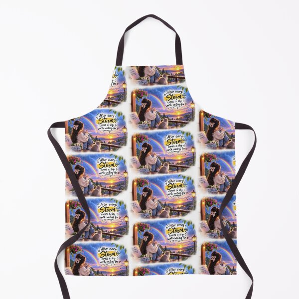 Item preview, After Every Storm Comes a Sky Worth Waiting For – Rain & Rainbow Motivation designed and sold by Ishratparween11.