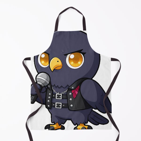 Item preview, Gothic Hawk Rockstar with Silver Microphone designed and sold by IllumeInk.