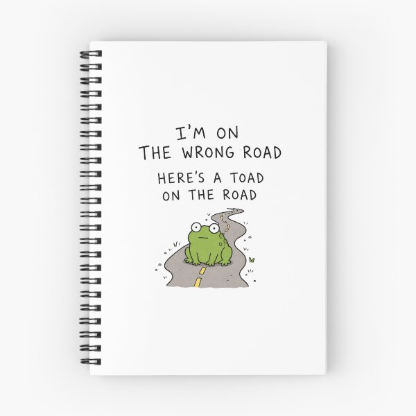 Item preview, Funny Toad and Road Cute Frog Animal Pun Meme designed and sold by MonkiFlipp.