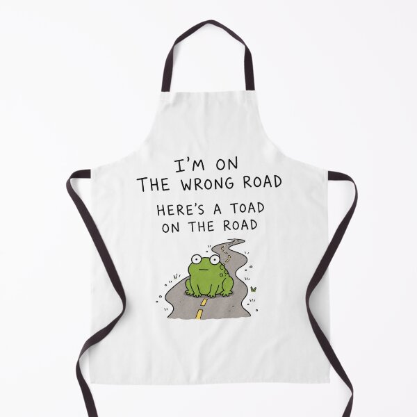 Item preview, Funny Toad and Road Cute Frog Animal Pun Meme designed and sold by MonkiFlipp.