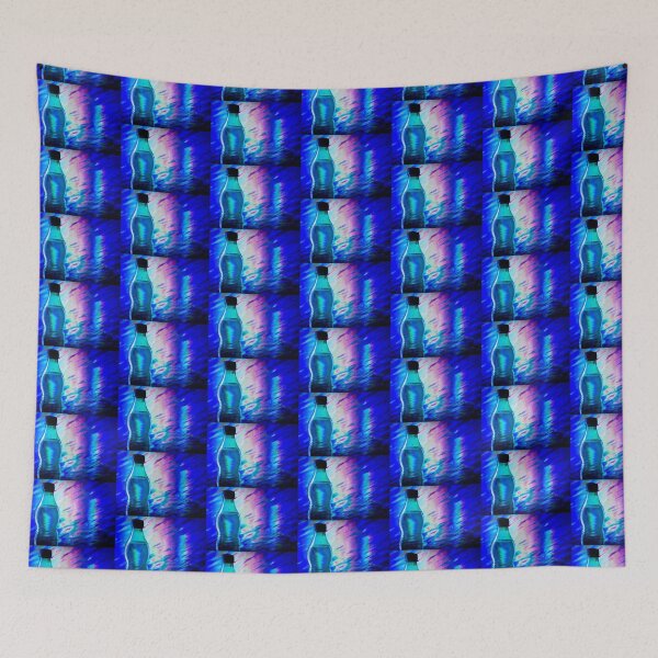 Item preview, Bottle of water on abstract background designed and sold by GemaIbarra.