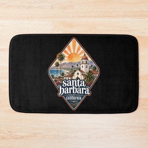 Item preview, Santa Barbara California USA Travel Watercolor designed and sold by TomFrontierArt.