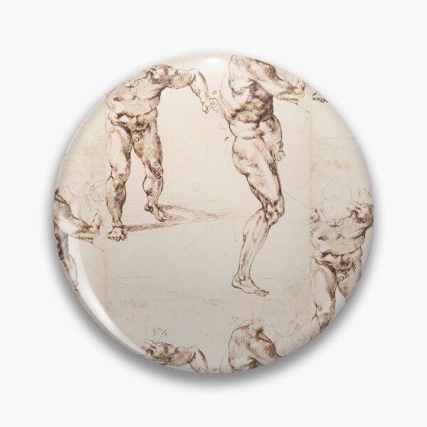 Item preview, Renaissance Male Nude Anatomical Studies designed and sold by artofuniverse.