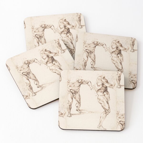 Item preview, Renaissance Male Nude Anatomical Studies designed and sold by artofuniverse.