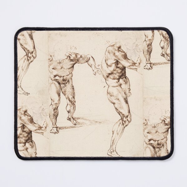 Item preview, Renaissance Male Nude Anatomical Studies designed and sold by artofuniverse.