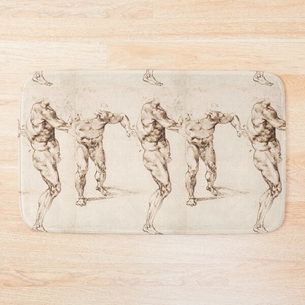 Item preview, Renaissance Male Nude Anatomical Studies designed and sold by artofuniverse.