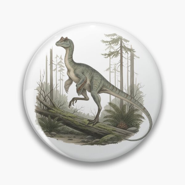 Item preview, Vintage Dinosaur Prehistoric Forest Paleontology designed and sold by WarningWindow.
