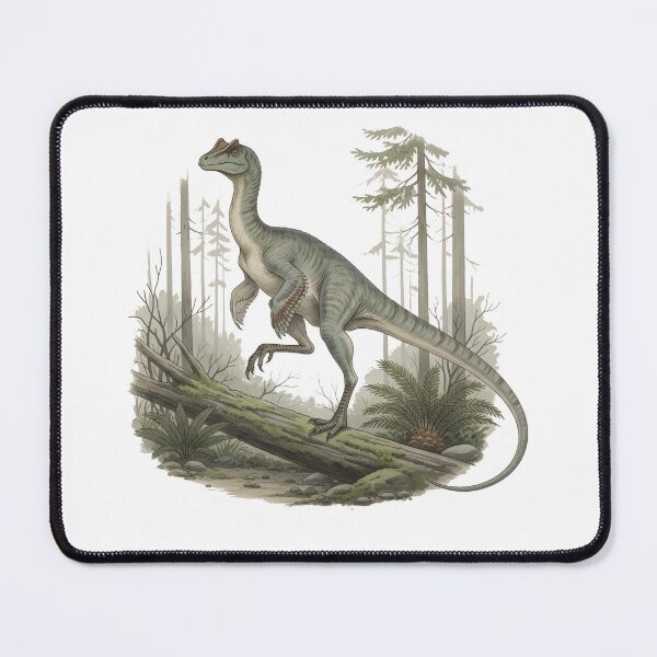 Item preview, Vintage Dinosaur Prehistoric Forest Paleontology designed and sold by WarningWindow.