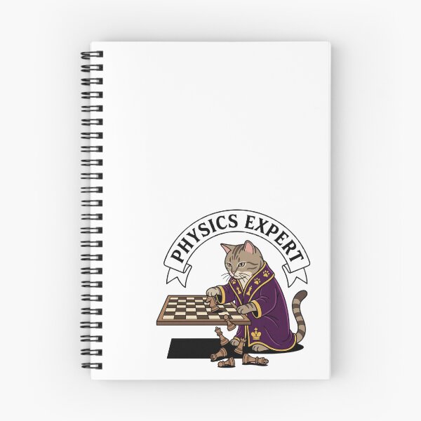 Item preview, Physics Expert Cat Knocking Chess Pieces Off Board designed and sold by Rare By Hero.
