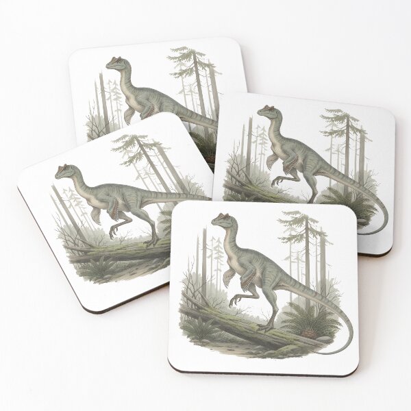 Item preview, Vintage Dinosaur Prehistoric Forest Paleontology designed and sold by WarningWindow.