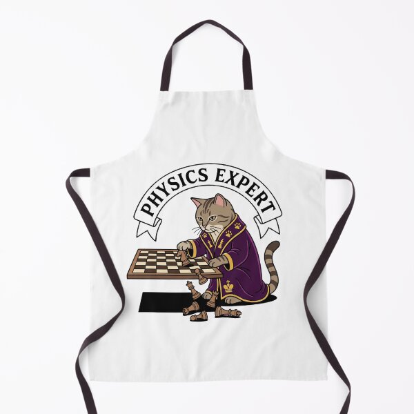 Item preview, Physics Expert Cat Knocking Chess Pieces Off Board designed and sold by Rare By Hero.