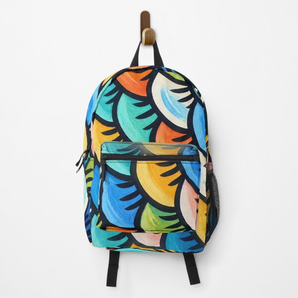 Item preview, Hand Painted Fish Scales – Artistic Aquatic Texture Pattern designed and sold by annenambiro.