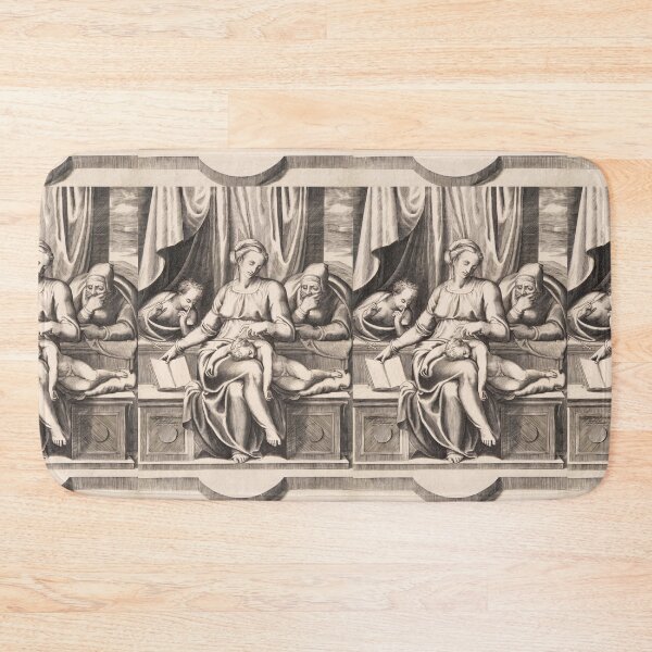 Item preview, Holy Family with Sleeping Christ Child designed and sold by artofuniverse.