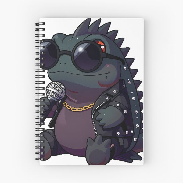 Item preview, Gothic Iguana Rockstar with Sunglasses designed and sold by IllumeInk.