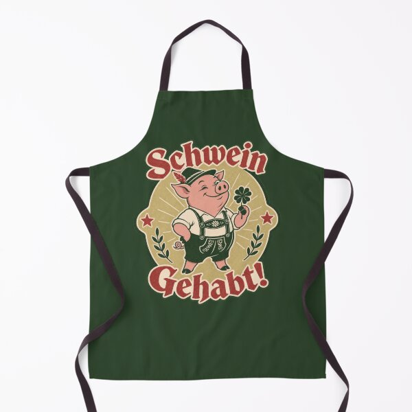 Item preview, Schwein Gehabt Lucky Pig German Oktoberfest Humor designed and sold by AntiqueImages.