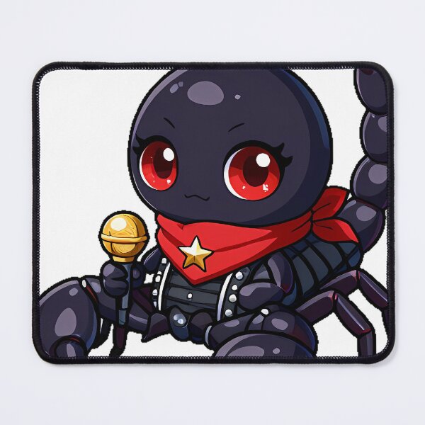 Item preview, Gothic Scorpion Rockstar with Gold Microphone designed and sold by IllumeInk.