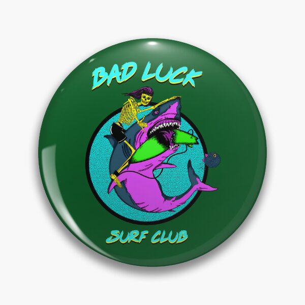 Item preview, Bad Luck Surf Club 200 designed and sold by CosmicCherryArt.