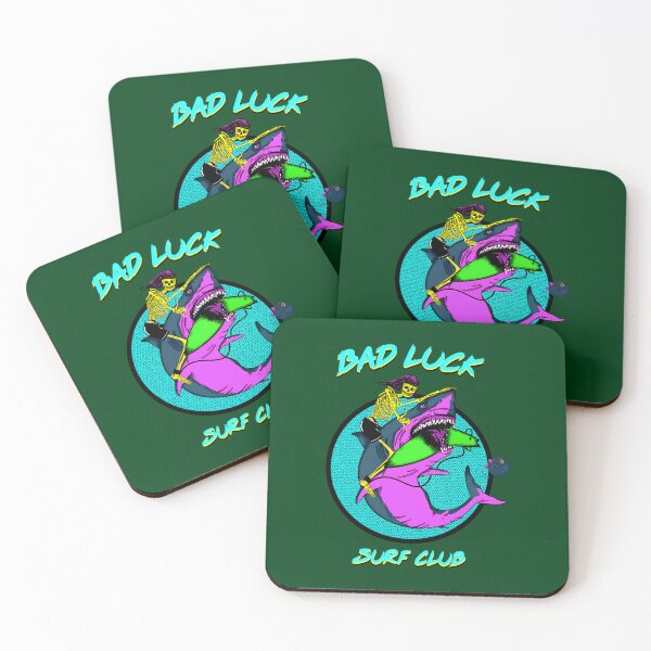 Item preview, Bad Luck Surf Club 200 designed and sold by CosmicCherryArt.