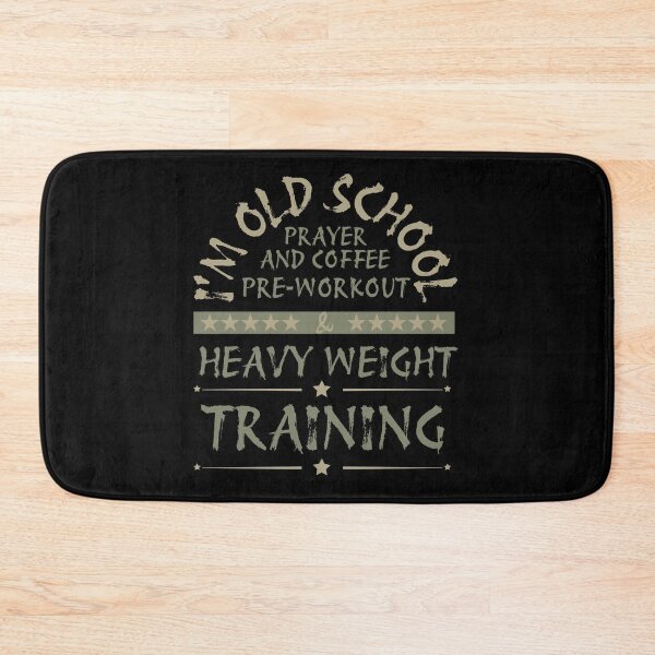 Item preview, Old School Prayer And Coffee Christian Gym designed and sold by Bezuiden.