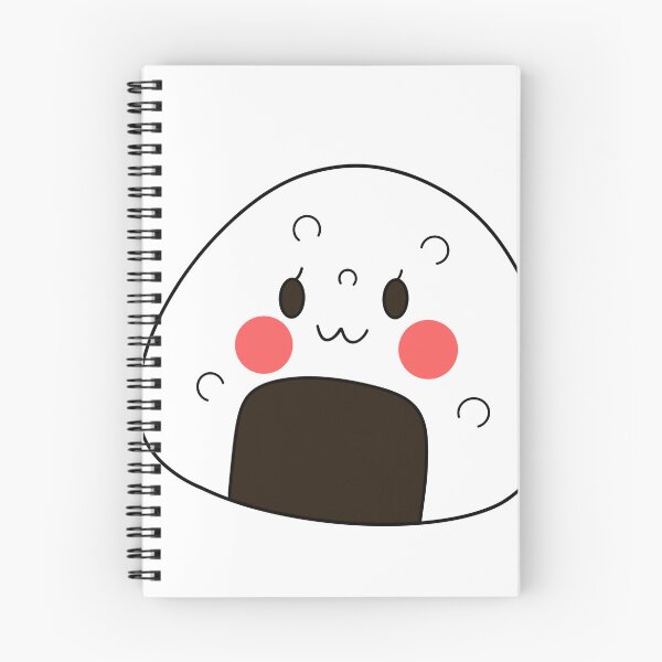 Item preview, Cute Kawaii Onigiri Rice Ball designed and sold by Porpor Artwork.