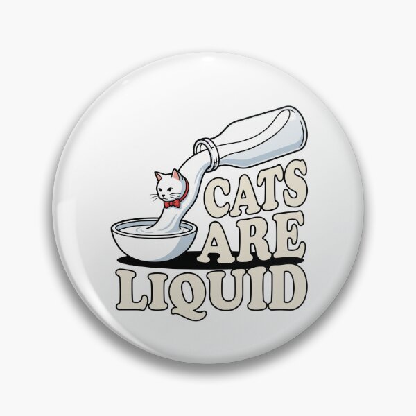 Item preview, Cats Are Liquid Pouring Milk Bottle Illustration designed and sold by Rare By Hero.