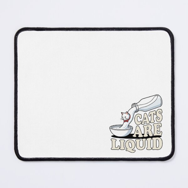 Item preview, Cats Are Liquid Pouring Milk Bottle Illustration designed and sold by Rare By Hero.