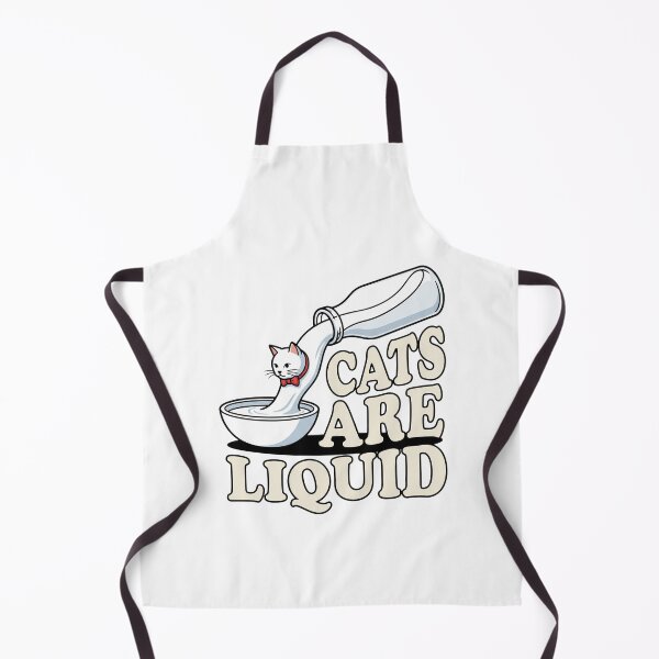 Item preview, Cats Are Liquid Pouring Milk Bottle Illustration designed and sold by Rare By Hero.