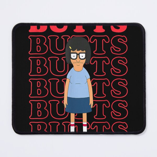Item preview, Bob'ss Burgers Tina Likes Butts Logo Stack designed and sold by Polaroideffect ⭐⭐⭐⭐⭐(968).