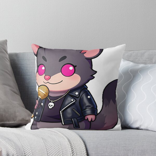 Item preview, Gothic Opossum Rockstar with Gold Chain designed and sold by IllumeInk.