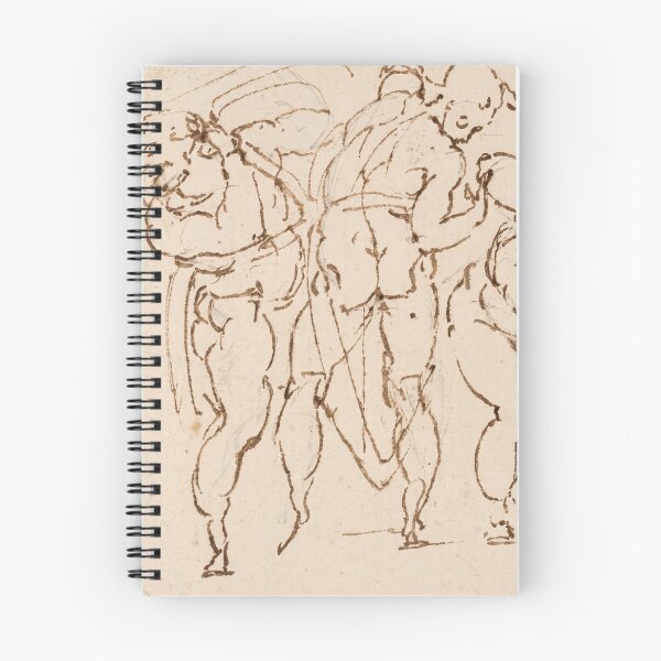 Item preview, Muscular Male Nudes Bearing Loads Sketch designed and sold by artofuniverse.
