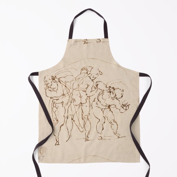 Item preview, Muscular Male Nudes Bearing Loads Sketch designed and sold by artofuniverse.
