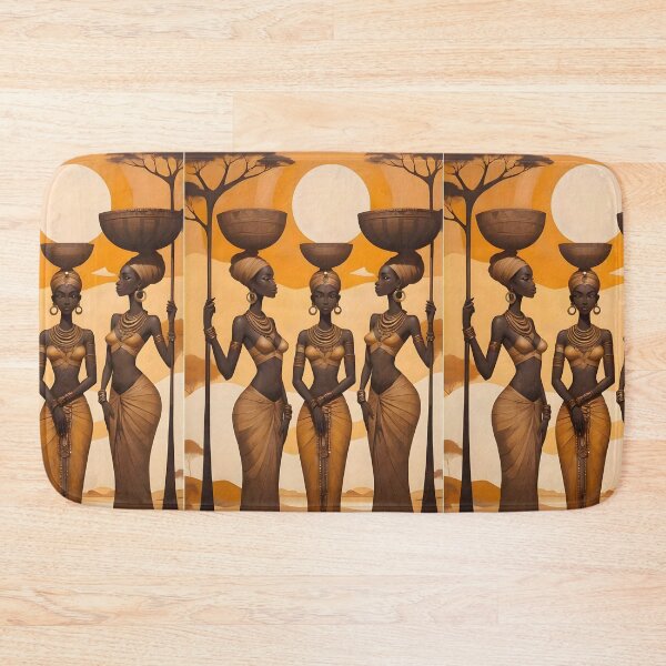 Item preview, African Oil Painting design designed and sold by Joshuasanga76a.
