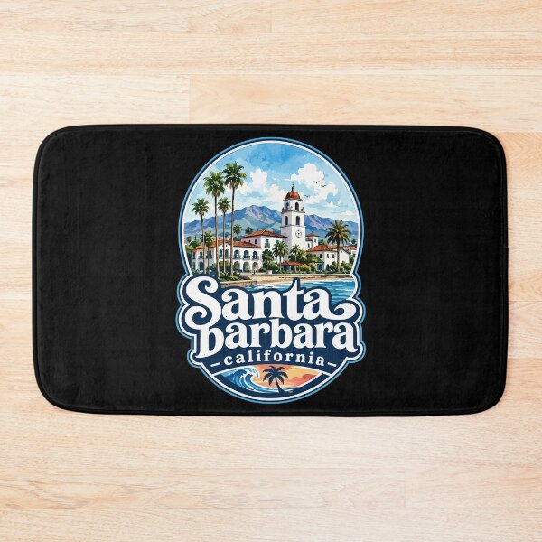 Item preview, Santa Barbara California Watercolor designed and sold by TomFrontierArt.