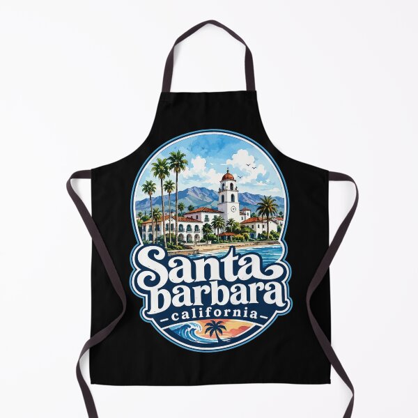 Item preview, Santa Barbara California Watercolor designed and sold by TomFrontierArt.