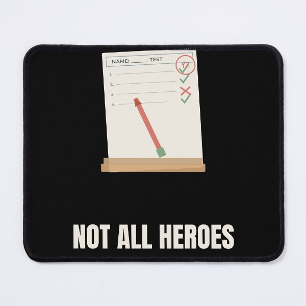 Item preview, Not All Heroes Wear Capes Teacher Gift designed and sold by The Cozy Design Studio.