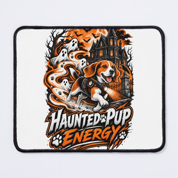 Item preview, Haunted Pup Energy Beagle Halloween Funny Beagle Ghost Hunting Shirt designed and sold by KnrNazimTHRE4DS.