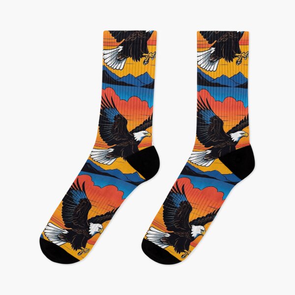 Item preview, Art - Stylized Bird of Prey, Retro Illustration of the 1960s designed and sold by World-Pets.