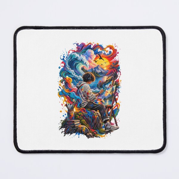 Item preview, Colorful Canvas Dreamer – Vibrant Art & Nature T-Shirt designed and sold by LarkLeaf.