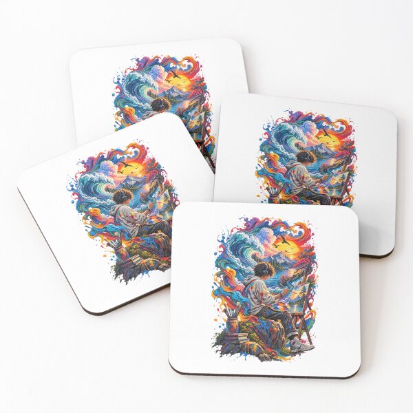 Item preview, Colorful Canvas Dreamer – Vibrant Art & Nature T-Shirt designed and sold by LarkLeaf.