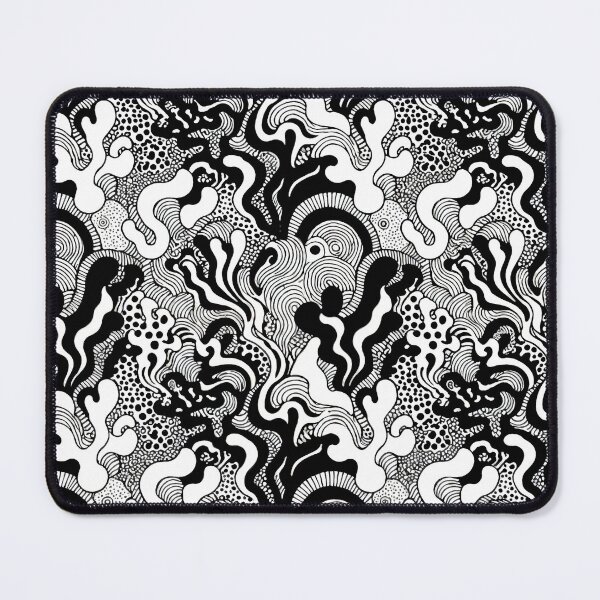 Item preview, organic doodle ornament designed and sold by Mike Kiev art.
