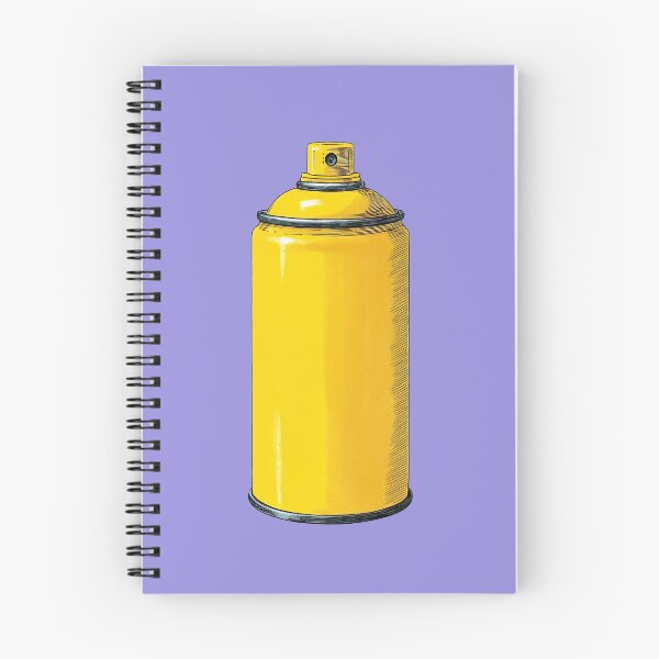 Item preview, Yellow Spray Paint Can Illustration designed and sold by jianina-alondra.