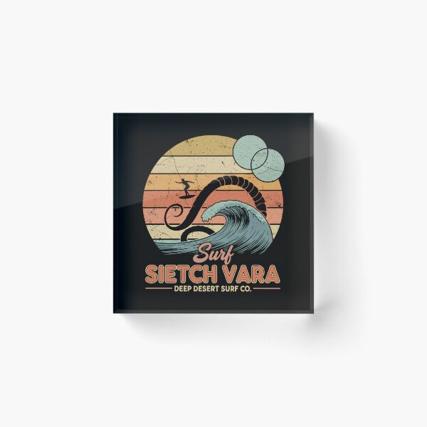 Item preview, Deep Desert Surf Co Retro Desert Wave Scorpion designed and sold by IkreateArt.