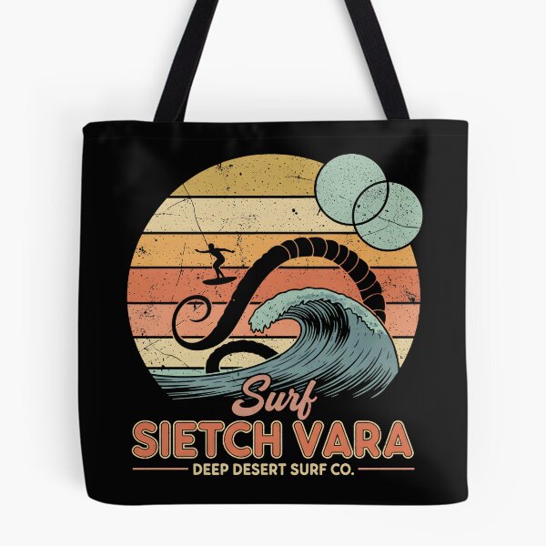 Aperçu de l'œuvre Deep Desert Surf Co Retro Desert Wave Scorpion créée et vendue par IkreateArt.