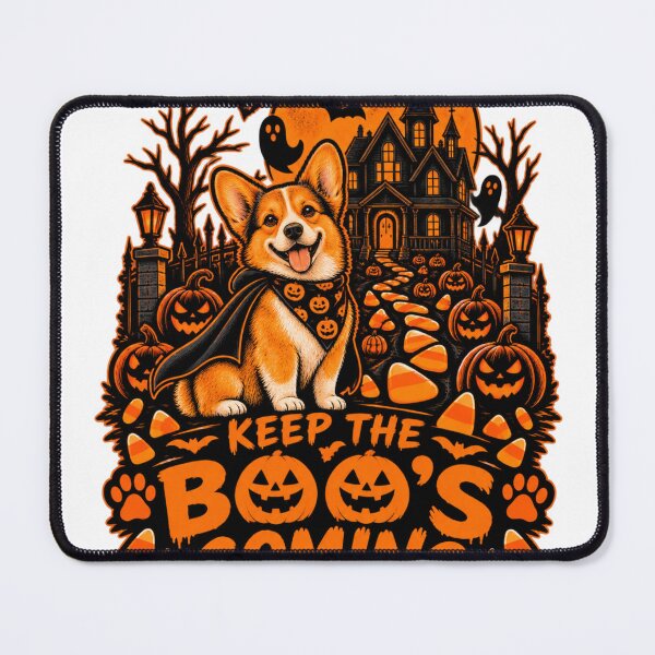 Item preview, Keep The Boos Coming Corgi Halloween Funny Corgi Pumpkin Candy Corn Shirt designed and sold by KnrNazimTHRE4DS.