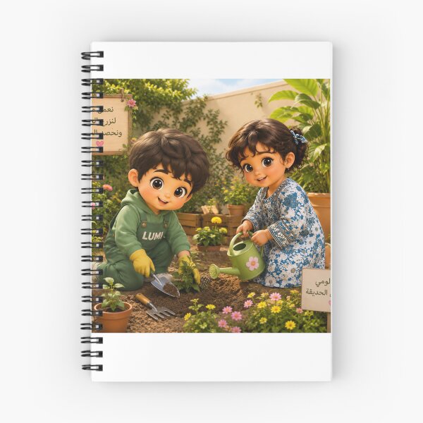 Item preview, Reem and Lumi in the Garden designed and sold by LumivaraGallery.