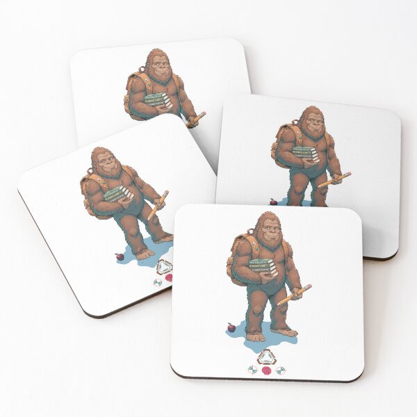 Item preview, Back to School Bigfoot - College Student Sasquatch - Cryptozoology Major designed and sold by Whimsy Trail Co.