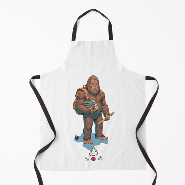 Item preview, Back to School Bigfoot - College Student Sasquatch - Cryptozoology Major designed and sold by Whimsy Trail Co.