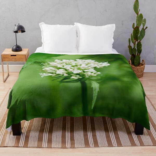 Item preview, White and greens. Valerian designed and sold by Jouko Lehto Photography.