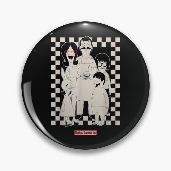 Item preview, Bob'ss Burgers Family Checkered Background designed and sold by Polaroideffect ⭐⭐⭐⭐⭐(968).